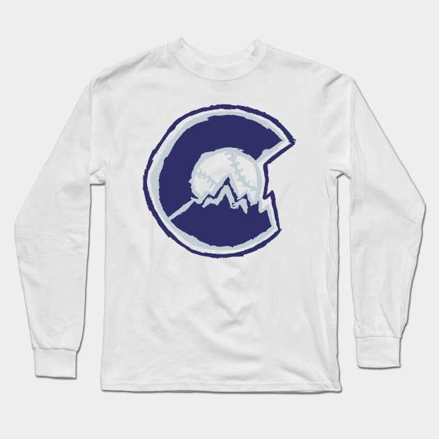 Colorado Rockieeees Long Sleeve T-Shirt by Very Simple Graph